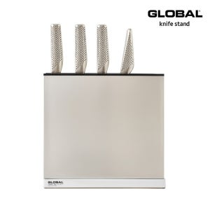 글로벌 칼 스탠드 4~6구 스테인리스 나이프 블록 GKS-01/F
