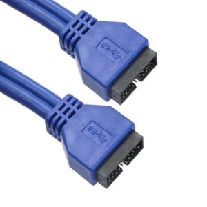메인보드 USB 3.0 20핀 수-수 50CM 선 케이블 NC905