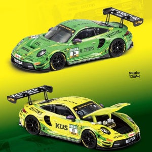 TH 포르쉐 레이싱 911 GT3 본넷기믹 DTM 1:64 다이캐스트 자동차 미니카 모형 미니어처
