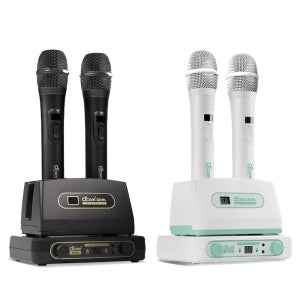 디컴 노래방 마이크 무선 충전식 20th 가정용 휴대용 금영 태진 호환