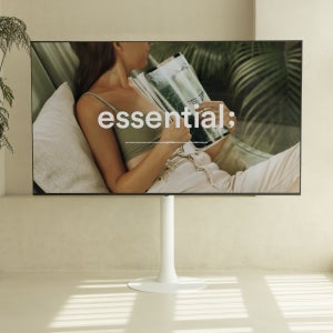 설치비 포함 이동형 스탠드 티비 거치대 이동식 TV스탠드 무타공 이젤형 호환 기본형 새턴