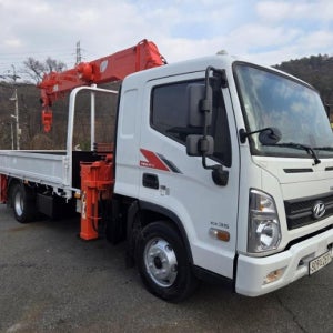 마이티 3.5톤카고크레인 광림735 5단붐 AML 안전기장착 매매