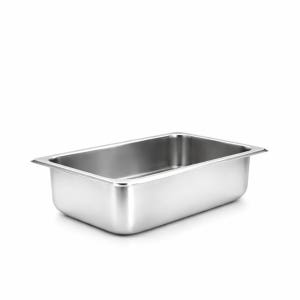 마더쿡 포스코 304 견고한 스텐 밧드 업소용 바트 가정용 1/3(325x176x100)4호, 1개