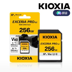 키오시아 EXCERIA PRO G2 V60 SD카드 256GB
