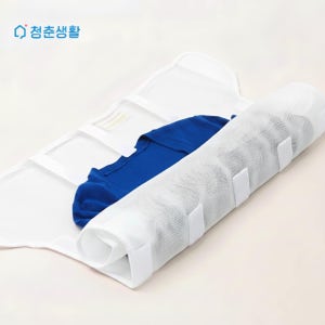 청춘생활 패딩 니트 세탁망 빨래망 돌돌망, 소형+ 대형