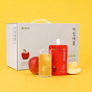 명품 생 사과즙 100% NFC착즙 100ml, 60개