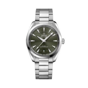 오메가 220.10.38.20.10.003 씨마스터 아쿠아 테라 남성 메탈 오토매틱 38mm