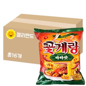 빙그레 꽃게랑 마라맛 60g X 16개 (1BOX)