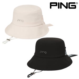 핑 골프웨어 여성 골프 모자 로고 스카프 포인트 부니 벙거지 버킷햇 PING F1CP055