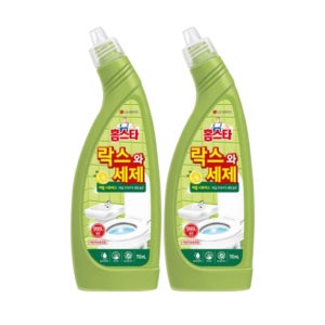 홈스타락스와세제 변기세정제 허벌시트러스 750ml, 2개