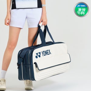 요넥스 269BT003U 배드민턴 3단 토너먼트 백 가방 화이트