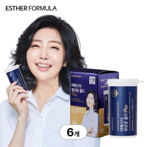 여에스더 유산균 골드 Pro 60캡슐, 6개
