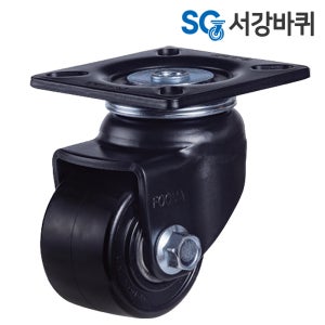 중량바퀴 PHS 100(4인치) 고중량 나일론 설비 바퀴 캐스터 지덕산업 100mm 회전형