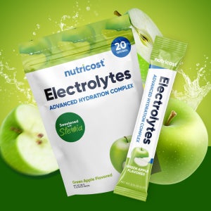 뉴트리코스트 전해질 일렉트로라이트 하이드레이션 스틱팩 그린애플향 20개입