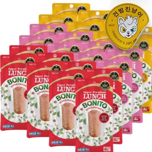 런치 보니또 3종콤보, 20g, 24개