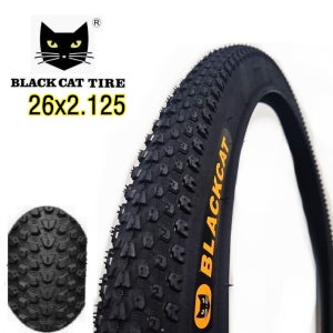 타이어 26x2.125 블랙캣, MTB 하이브리드 자전거 교체 수명 마모