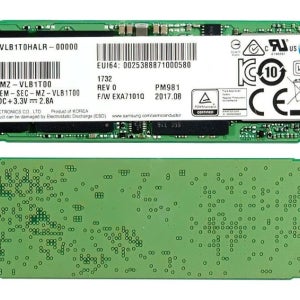 [삼성] 내장 SSD PM981a M.2 NVMe 2048GB 2TB 미사용 벌크