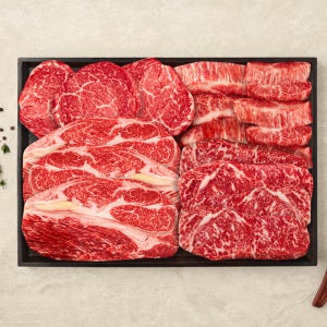 거래처 설로인 한우 선물 세트 마장동 소고기 설 추석 명절 블랙, 1.2kg, 1개