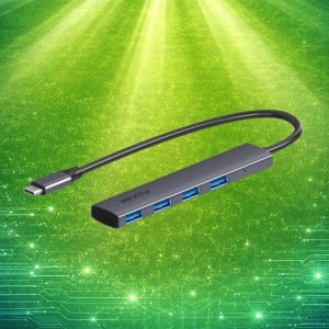 이지넷 USB-C to A타입 4포트 USB3.0 5Gbps 멀티포트허브 유소르 695TC