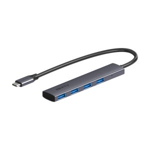이지넷 USB-C to A타입 4포트 USB3.0 5Gbps 멀티포트허브 유소르 695TC
