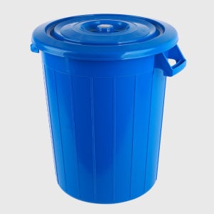 파란통 바께스 플라스틱양동이 원형 대형 플라스틱통