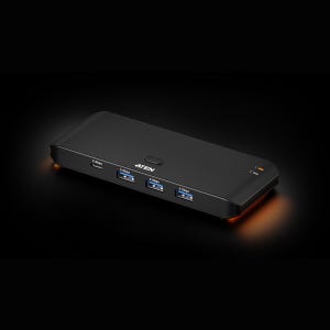 USB 3 . 2 Gen1 2 x 4 공유 스위치 ATEN essentials US4324