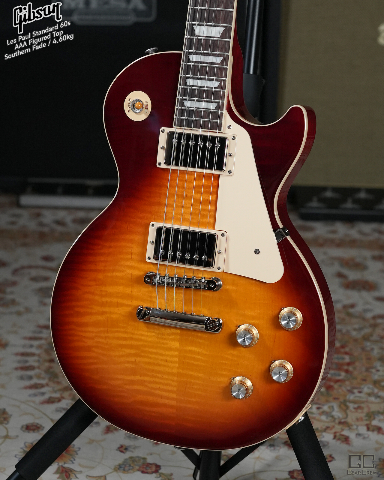 Gibson 깁슨 레스폴 스탠다드 60s AAA Southern Fade 4.60kg