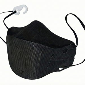 하얀들 B2급 방진마스크 블랙 끈조절 접이식 60개