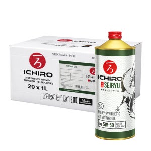 이치로 엔진오일 20통 1박스 세이류 5W50 MA2 100% 합성유 오토바이