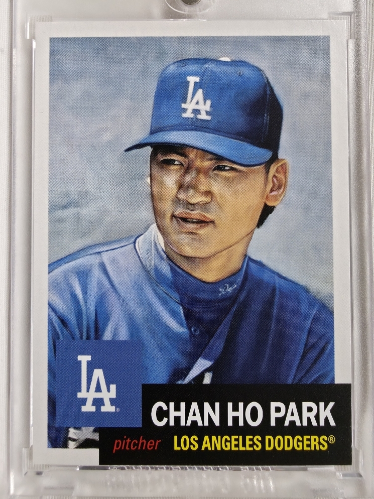 2025 TOPPS LIVING SET 탑스 리빙 세트 No. 891 박찬호 LA 다저스 MLB 메이저리그 야구 카드