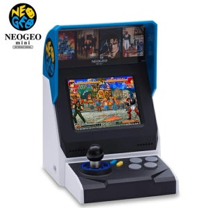 SNK NEOGEO mini 인터내셔널 버전 네오지오 미니 게임 40게임 SNK 타이틀 3.5인치 LCD