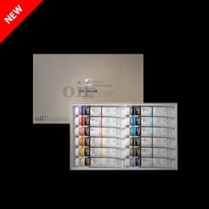 신한 유화물감12색 B 50ml 1세트