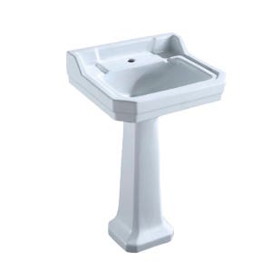 유럽식 빈티지 세면기 세면대 1구 욕실 화장실 단일홀 54cm 싱글 홀