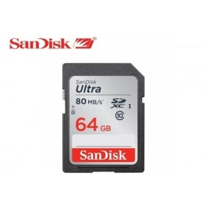 샌디스크 메모리카드 ULTRA SDXC UHS-1 64G 1개