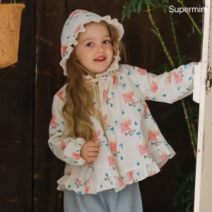 플로 아동복 푸엘라플로 26 봄 펌피 바람막이 점퍼 여아 자켓 아동 야외 활동룩 경량 코디