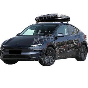 테슬라 모델 Y 루프랙 루프박스 크로스바 여행용 차량 수납