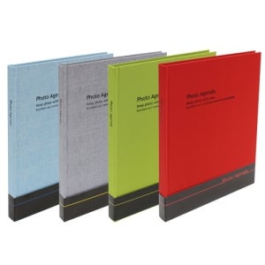 드림산업 흑대지패턴접착앨범20매 연두 1권