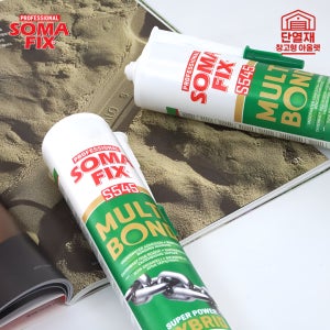 소마픽스 실리콘 접착제 무취 실란트 멀티본드 목재 금속 플라스틱 내외부 겸용 S545