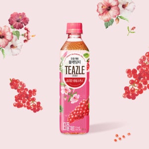 티즐 제로 오미자히비스커스티 500mL 10개