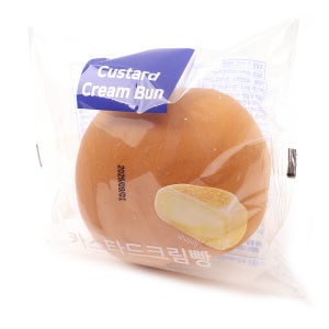 커스타드 크림빵 100G 단체용 간식 디저트 지하철빵 천원빵 카스타드