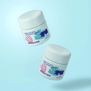 [더블구성] 이니스프리 그린티 씨드 히알루론산 수분크림 (단지형)/진정 보습 속건조 50ml, 2개