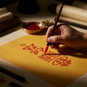 사주 기반 개인 맞춤 부적 소원성취 금전운 재수부