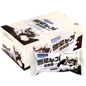 마시멜로 크런치 40g, 36개 멜로 누가 쿠키맛