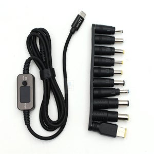 팽이네K 변환 케이블 젠더 100W C to DC 10종 세트 c핀이어폰