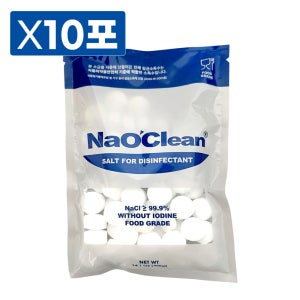 나오크린솔트 정제염 태블릿 타블렛 소금 400g x 10포 (1박스) 원산지:원산지 표기 의무대상 아님