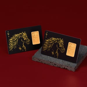 한민금거래소 병오년 블랙 말카드형 골드바 24K 7.5g