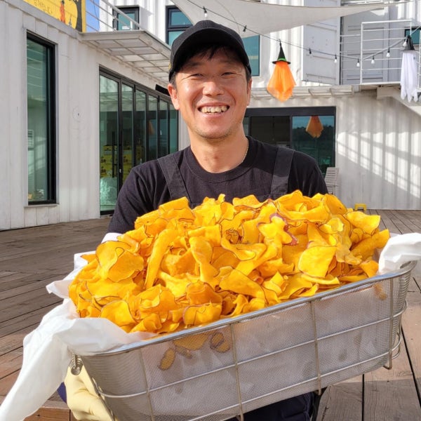 다이닝마켓 생활의달인 별똥밭 양평 농부 수제 고구마칩 스낵 140g 방송 SNS