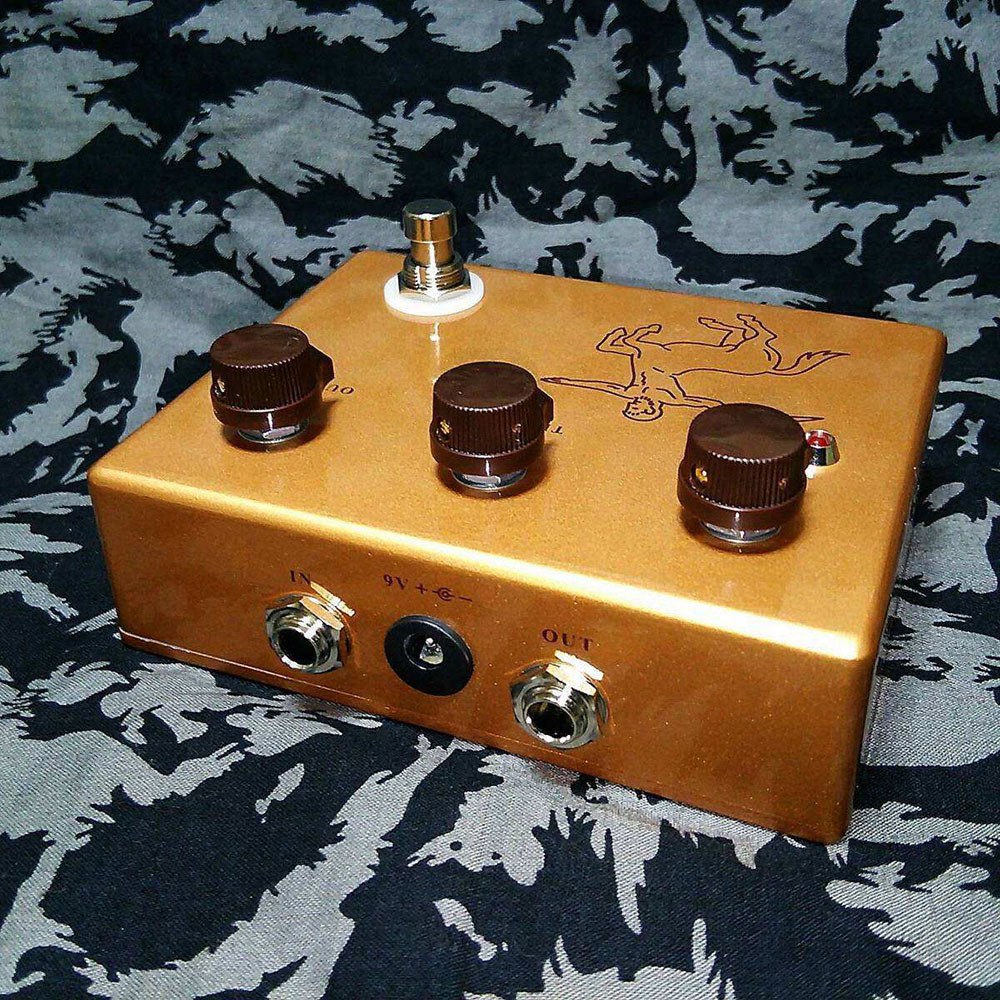 Klon Centaur 전설적인 <b>트루 게인</b> 하이 기타 바이패스 페달 복제품 Gold