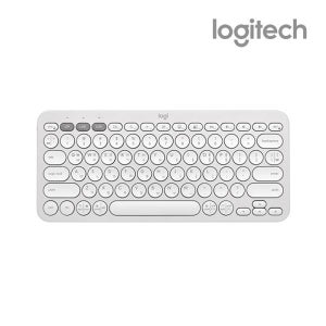 로지텍 K380S 페블 블루투스 무선 미니 키보드 한글자판 도브화이트