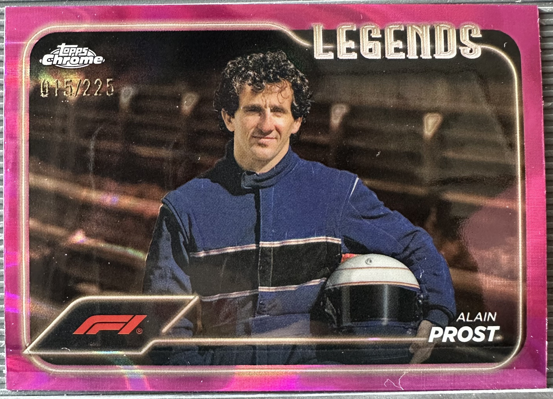 2024 F1 알랭 프로스트 카드 015/225 TOPPS CHROME 카드 탑스 크롬